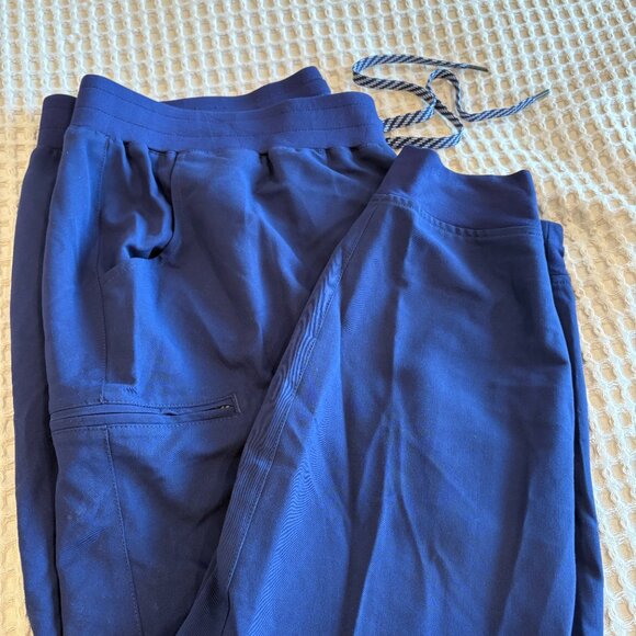 Jaanuu Women's Scrub Jogger Pant- NAVY- 1XL - Picture 5 of 5